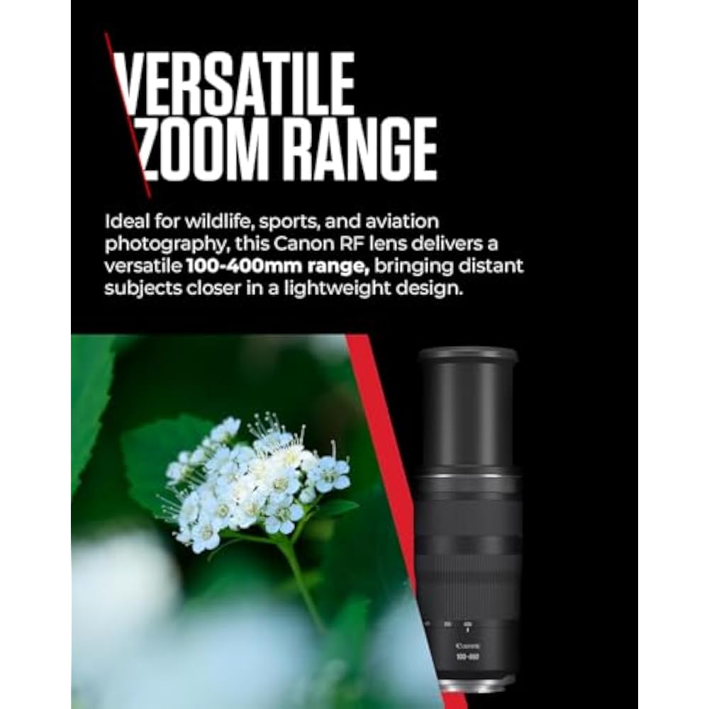 CANON (Canon) RF100-400mm F5.6-8 IS USM zoom lens