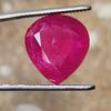 14 Cts Natural Mozambique Red Ruby Heart Shape Certified Heated Gemstone