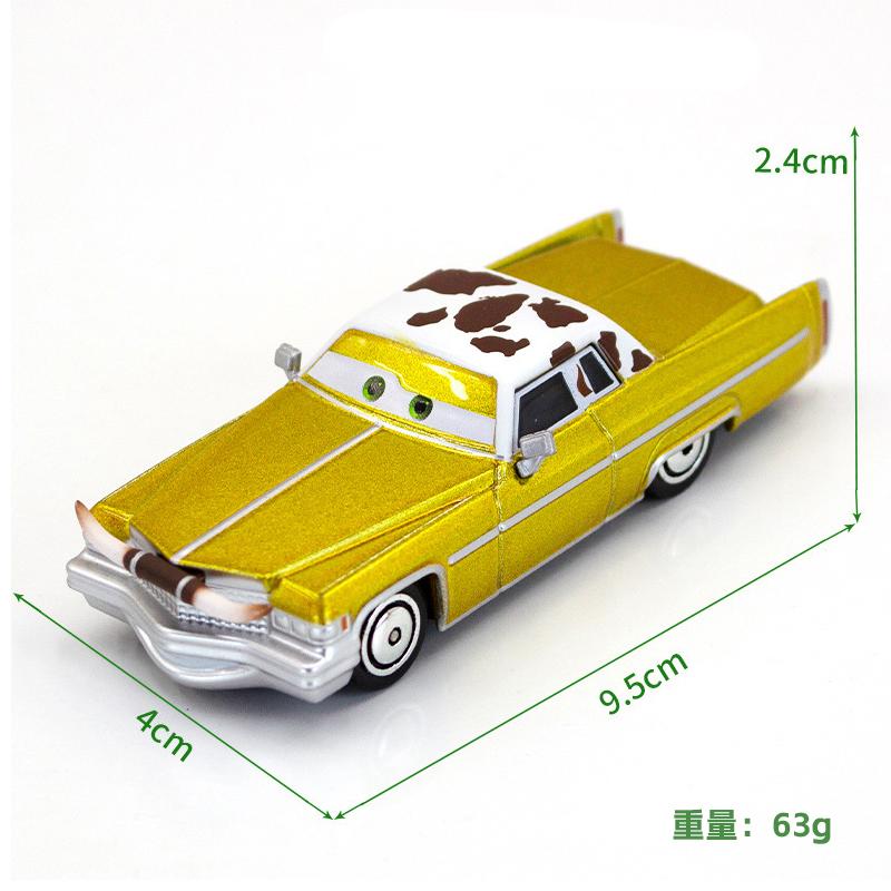 6 Style Cars Mr.Drippy Mel Dorado Darth Mater Diecast Metal Car Model Children Educational Toys