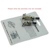 Dopro USA Threaded SAE 8-32 Metal Guitar 3 Way Toggle Switch Tip Switch Knob Switch Cap Fits Gibson Les Paul/Switchcraft Switch Gold