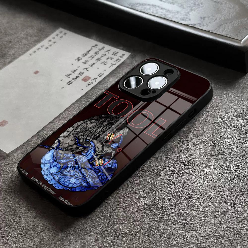 Band T-Tool Schism Phone Case For 17 Pro Max IPhone 16 Pro 15 12 11 13 Mini X XR XS 14 Plus SE Glass Cover