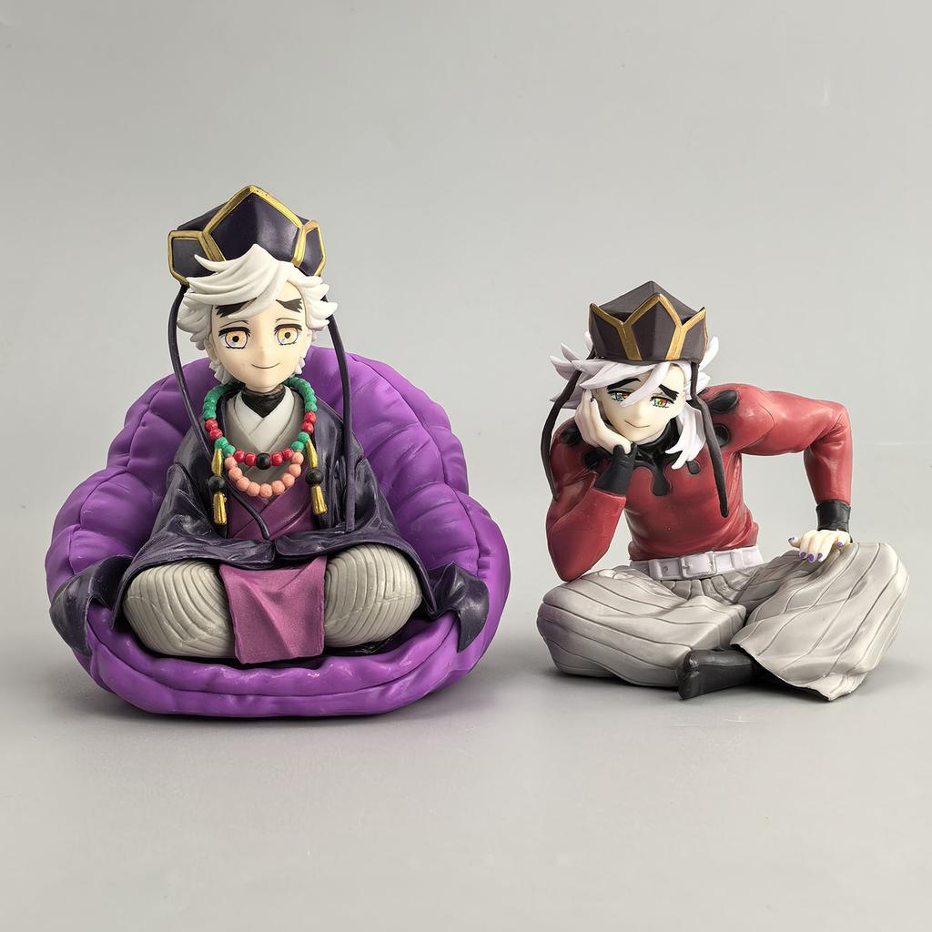 NEU! Anime Demon Slayer Akaza Douma Premium Chokonose Nudelstopper Anime Figur Actionfiguren Sammlung PVC Modell Spielzeug Geschenk