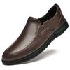 Fashion High Quality Mens Loafers Genuine Leather Men Casual Shoes Handmade Moccasins Breathable Male Walking Shoes Comfort Travel Flats