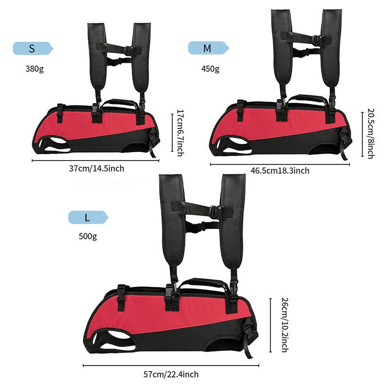 Dog Carrier Backpack, Comfortable Doggy Front Backpack Pet Puppy Carrier Travel Pack with Breathable Head Out Design and Padded Shoulder