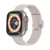 Luxury Loop Wave Buckle Bamboo Joint Silicone for Samsung Watch Strap 22mm Push Button Watch Band for Apple Watch