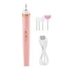 Rechargeable Electric Nail Drill Pen Machine Portable Nail Grinding Polisher with LightWith Spray