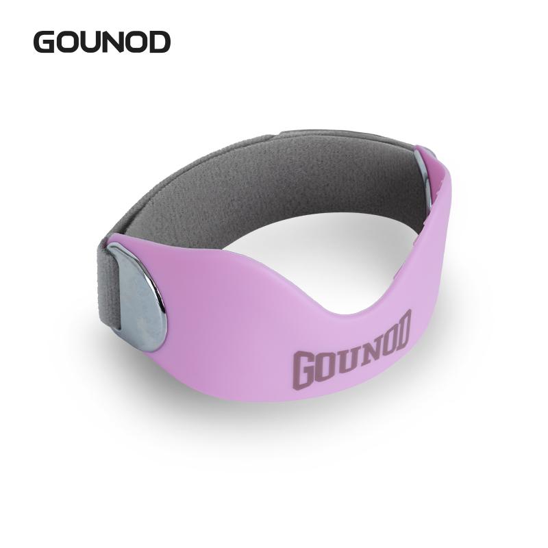 

1PC/2PC GOUNOD Knee Strap for Support Knee Basketball Stabilizer Brace Silicone Band Elasticity Fixed Supportion Patellar Ring 1PC фиолетовый