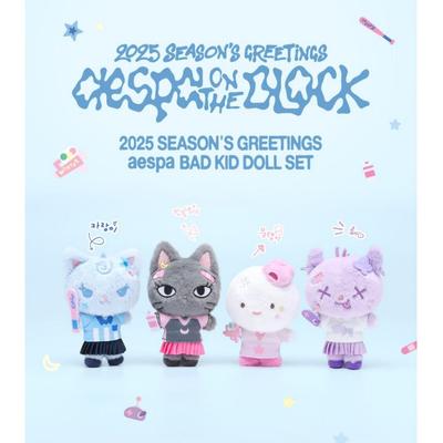 2025 SEASON'S GREETINGS BAD KID PUPPENSET