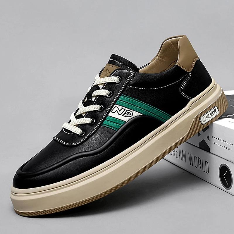 

Мужская повседневная обувь, новые удобные кроссовки, роскошная дизайнерская обувь ручной работы для мужчин, деловая обувь из натуральной кожи, теннис Masculino 44