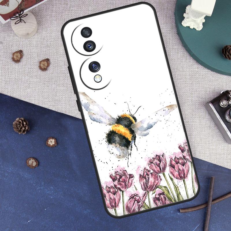 Bee Bumblebee For Honor Magic 8 7 5 6 Pro Case For Honor X9d X9c X9b X9a X8c X8b Win 50 70 90 200 400 Lite