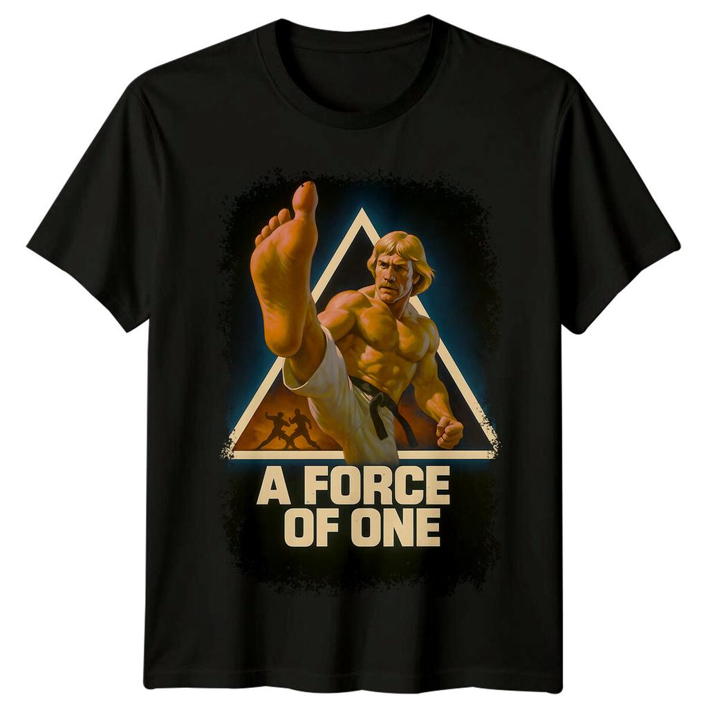A Force of One (1979) Movie Poster Inspired T-Shirt Retro 80s Tee