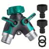 Zinc Alloy Garden Ball Valve Garden Ball Valve Water Pipe Diverter Y Valve One-to-two Connector