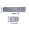 Gray Massage Texture Mouse Pad Keyboards Hand Rest Keyboards Wrist Rest Pad Wrist Support Computer for Rest