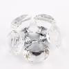 Gold Bottom 40mm Crystal Glass Drawer Knob Handle