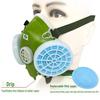 Blue Sky Shengli Self-Priming 301-XK Dust Mask with Replaceable Filter Paper for Industrial Protection