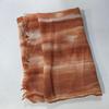 Retro Gradient Pleated Stripe Cotton Headscarf - Women's Large Ethnic Wrap