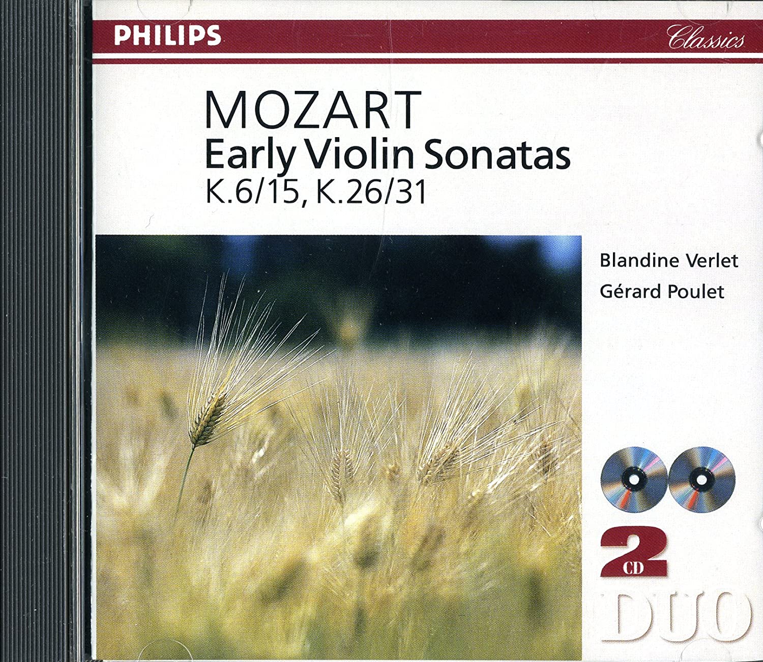 

CD POULET (GERARD) - Mozart: Early Violin Sonatas PHCP90812 Japan ObiClassical Used