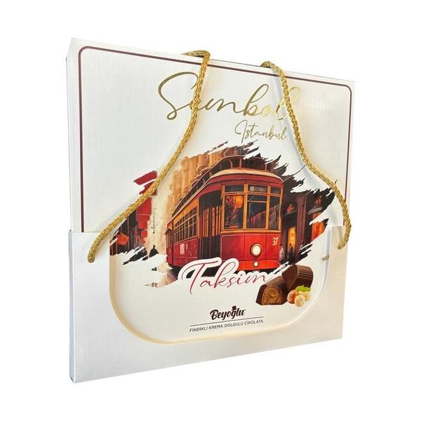 

Beyoğlu Sembol Istanbul Gift Chocolate Hazelnut Cream Filled 300Gr.