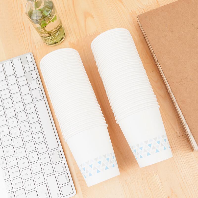 M&G 7oz Thickened Disposable Paper Cups