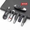 Coque de clé intelligente à distance pour Porsche 718 911 Panamera Cayenne 2017 2018 2019 2020 Couvercle de clé sans clé Porsche à 3 boutons