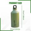 530ml Empty Bottle, Small Lightweight Aluminum Fuel Oil Storage Bottle for Camping, Hiking