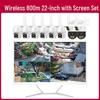 Wireless HD All-in-One Camera System for Home & Outdoor - No Wiring Needed