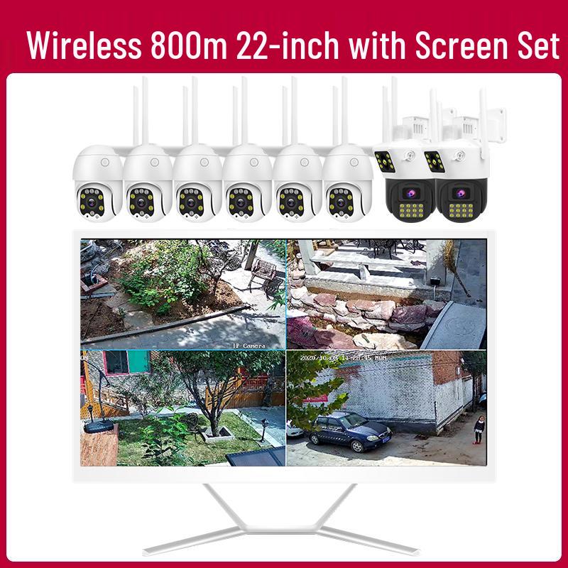 Wireless HD All-in-One Camera System for Home & Outdoor - No Wiring Needed