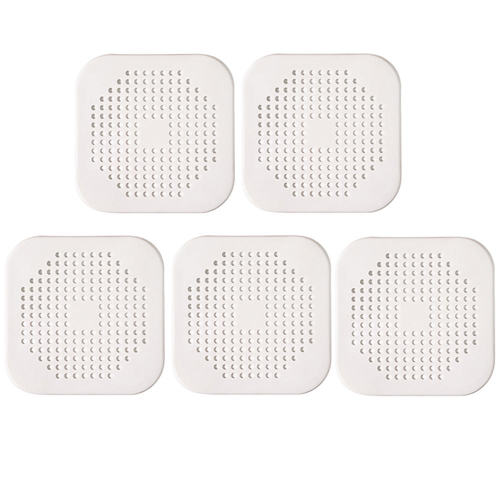 Anti-blocking Silicone Pad Floor Drain Filter Toilet Kitchen Sewer Bathroom Hair Anti-blocking Suction Cup Anti-odor Floor Drain