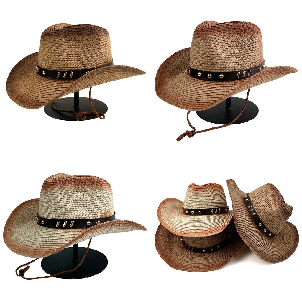 Cowboy Hat With Sun Protection And Breathable Fabric For Outdoor Activities