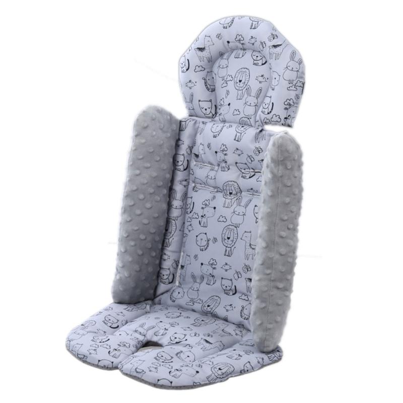 Baby Stroller Seat Liner Baby Car Seat Body Support Cushion Comfortable Baby Seat Pad Baby Pram Cushion Non Slip Cushion