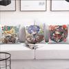 Hot Game Honkai Star Rai cushion cover Pillow Cover Decoration Room Home Sofa living Office Car Nordic Simplicity