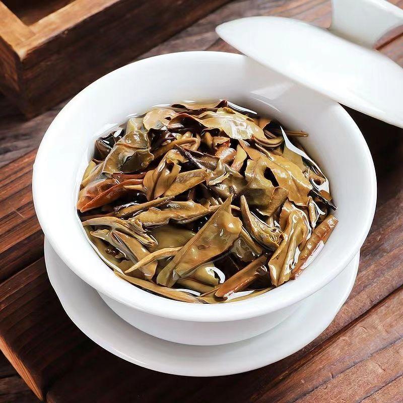 Fuding White Tea Shou Mei Chen Xiang Old White Tea Classic Tea Cake 350g