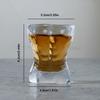 Bicchiere di Vetro Creativo Bicchieri da Whiskey Bicchiere da Shot per Vino Bicchiere da Birra per Vodka Whiskey Birra