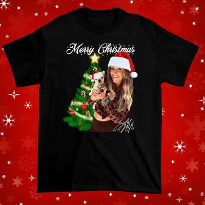 New Merry Christmas LAINEY WILSON Christmas Gift Unisex  Shirt MO447 Unisex T-Shirt