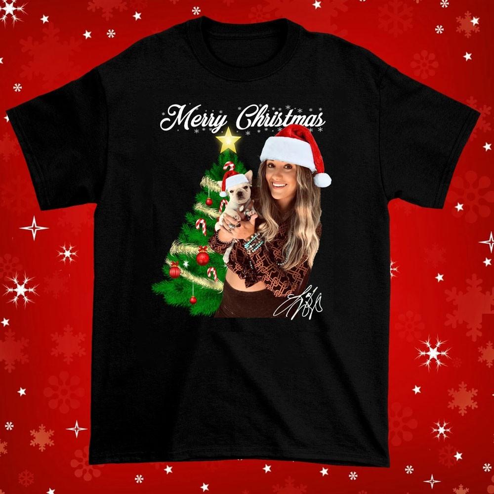 New Merry Christmas LAINEY WILSON Christmas Gift Unisex Shirt MO447 Unisex T-Shirt