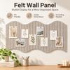Does Not Hurt Wall Felt Wall Panel Vertical Ribbed Texture Photo Wall Sticker  Dormitory Decoration