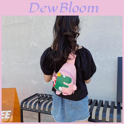 Adorable Dinosaur Kids Chest Bag Lightweight And Stylish Crossbody Backpack For Children