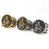 Unterstützung Dropshipping Neueste Größe 7-14 Heiliger Josef Cooler Ring 316L Edelstahlband Party Punk SAINT Ring