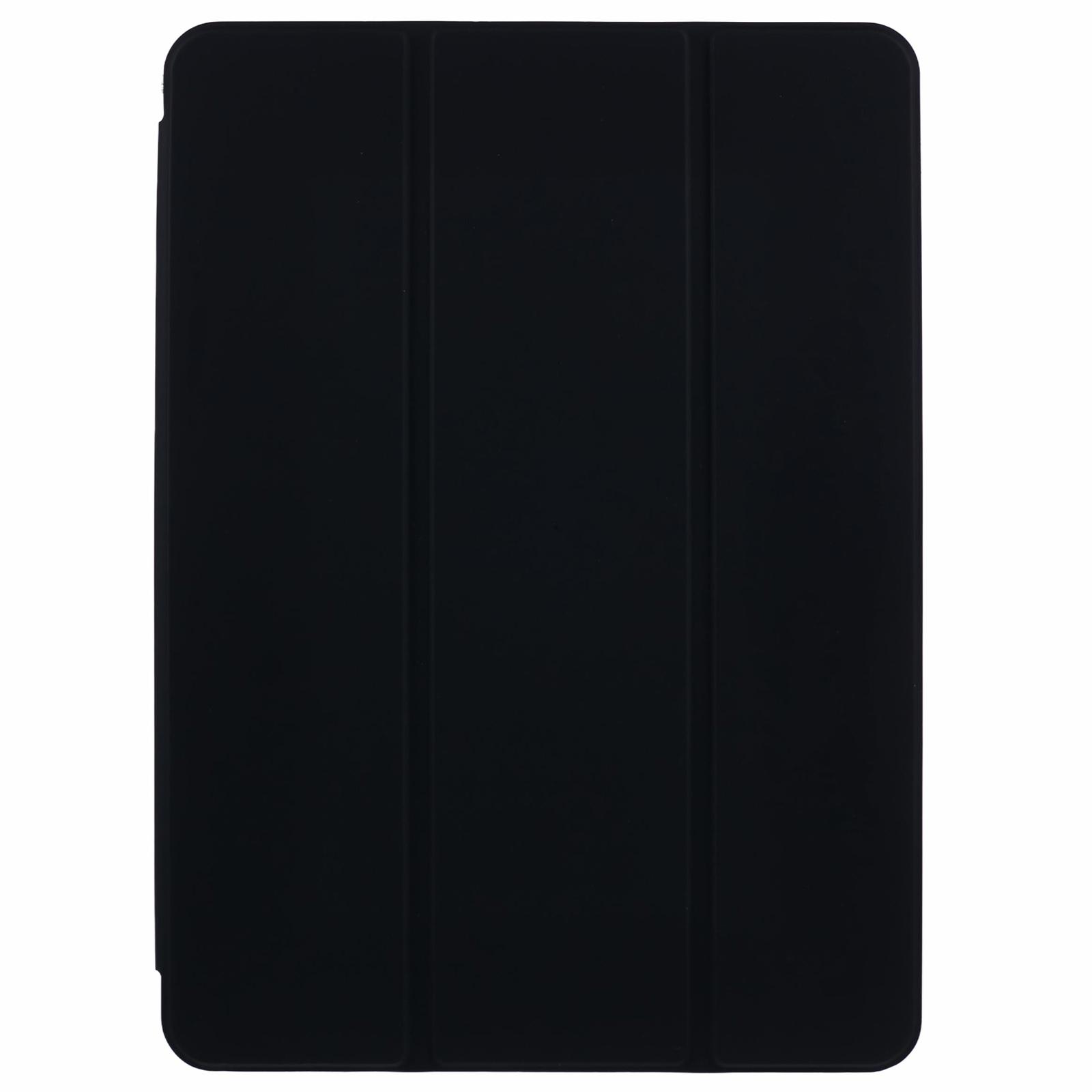 

For Xiaomi Pad 6S Pro 12.4 Case Tri-fold Stand Leather Tablet Cover with Pen Slot Black