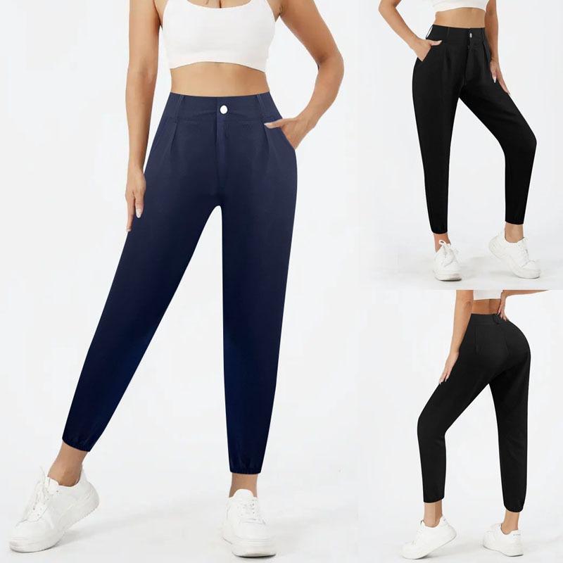 Dámské kalhoty s vysokým pasem zeštíhlující všechny rovné nohavice korzetové kalhoty ležérní módní dámské kalhoty