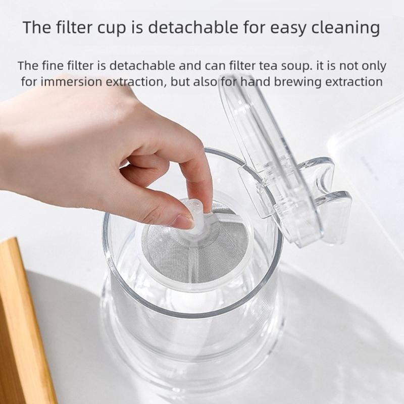 Heat Resistant Multifunction Teas Coffee Mug With Builts In Removable Infuser And Leak Proof Design For Home Travel Use