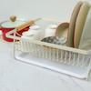 Japanese-Style Draining Rack Tableware Simple Drain Rack with Drain Tray Dish Rack  Household