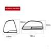 For Dodge Challenger Carbon Fiber Interior Dashboard Air Vent Outlet Cover Trim
