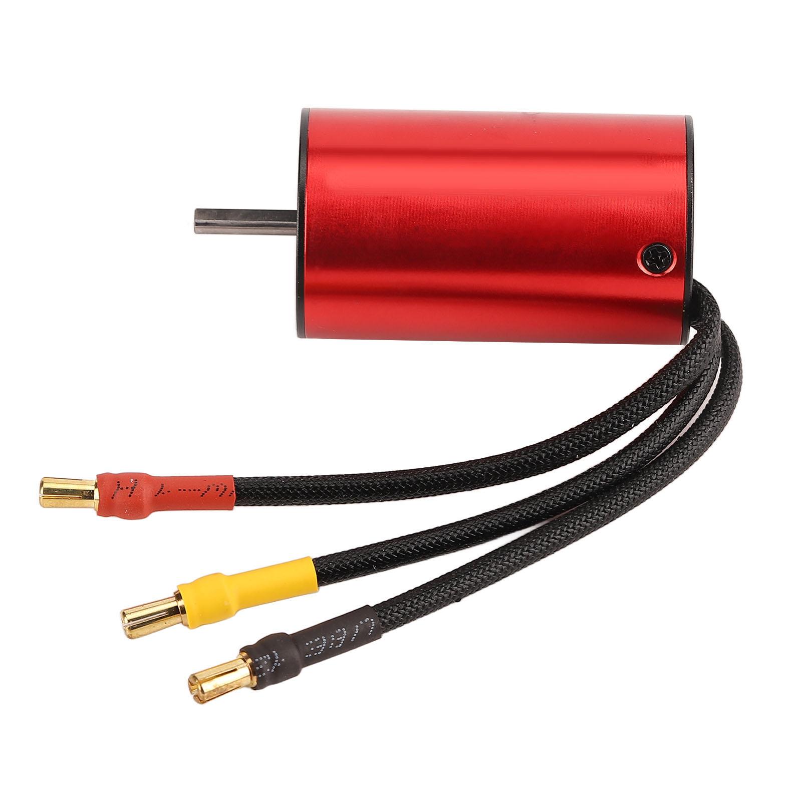 

RC Безщітковий двигун Алюмінієвий сплав Червоний 2845 5900KV Водонепроникний двигун для Traxxas для HSP 1/12 Remote