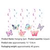 Butterfly Party Tableware Set: Plates, Napkins, Tablecloth for New Year, Spring, and Birthday Celebrations.