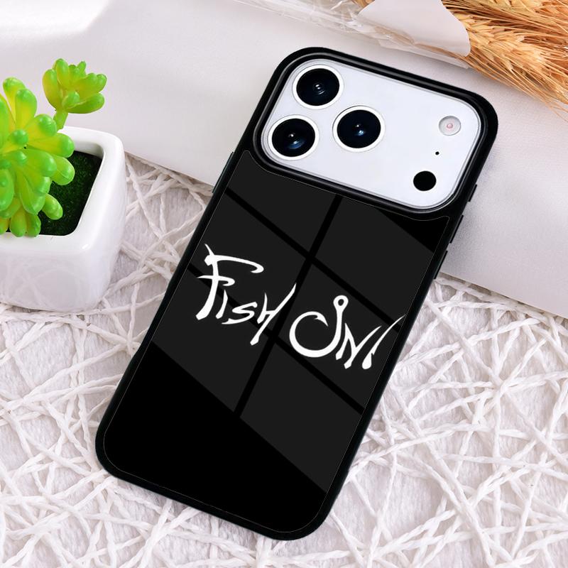 Fishing Quotes soft Phone Case for iPhone 17 Air 16 15 11 12 14 13 Pro Max Shockproof Cover