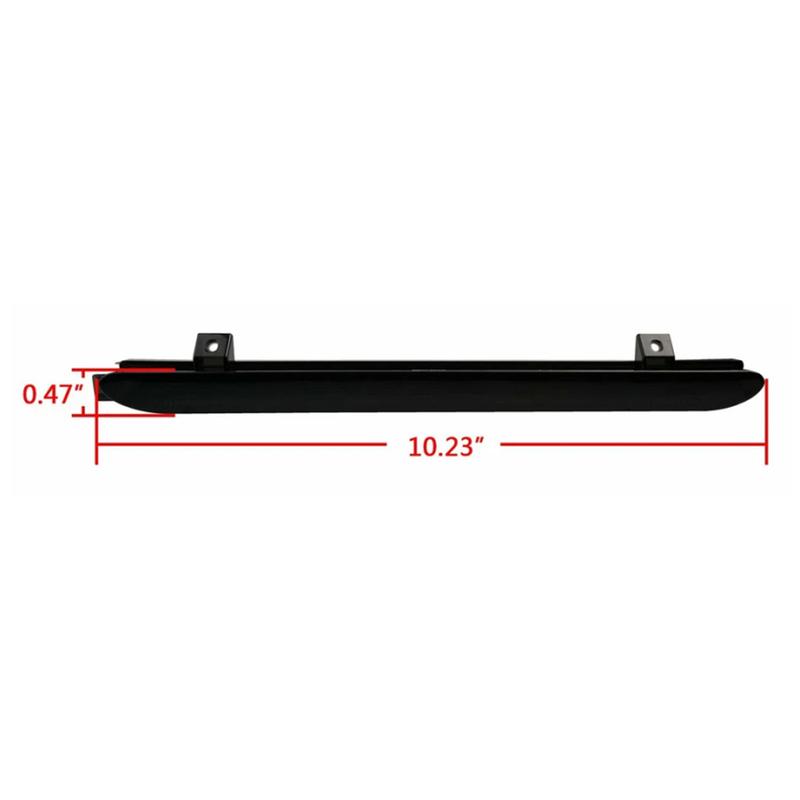 Artudatech Black Smoked High Level Third Brake Stop Light For Mini Cooper R56 R60 06-13 Car Accessories