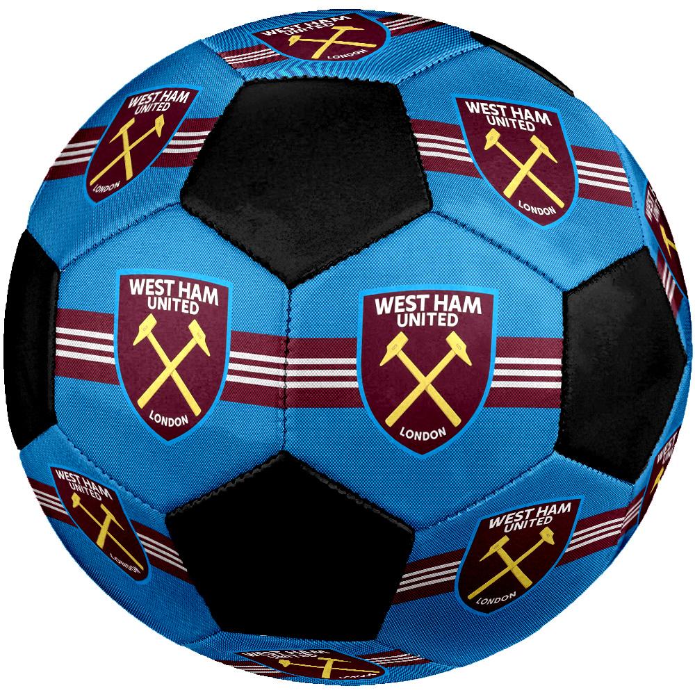 West Ham United F.C Soccer Ball Colorful All Ages Machine Stitched PVC Competition Ready Durable High-Bounce.SIZE5