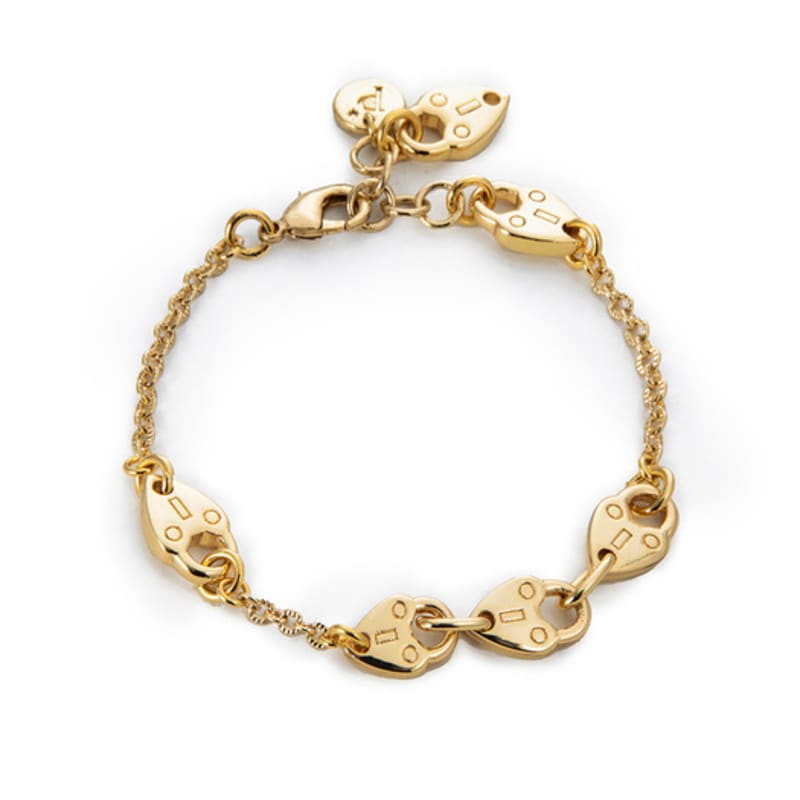 PANACHE CHASUNYOUNG Heart Padlock Bracelet