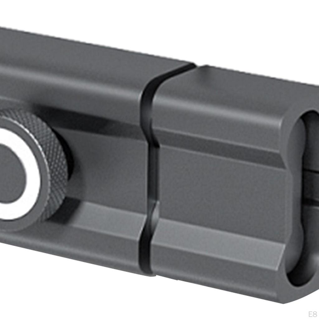 Slide Bolt Door Latch Aluminum Alloy Lock Hardware Reliable for Home Office